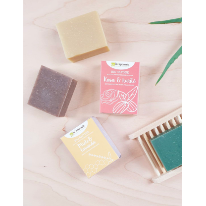 Sapone miele e lavanda