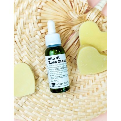 Olio di rosa mosqueta spremuto a freddo, azione elasticizzante e rigenerante