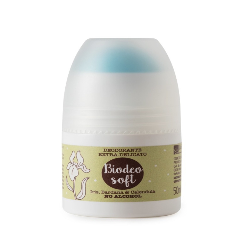 Deodorante pelli sensibili con Iris, Bardana e Calendula