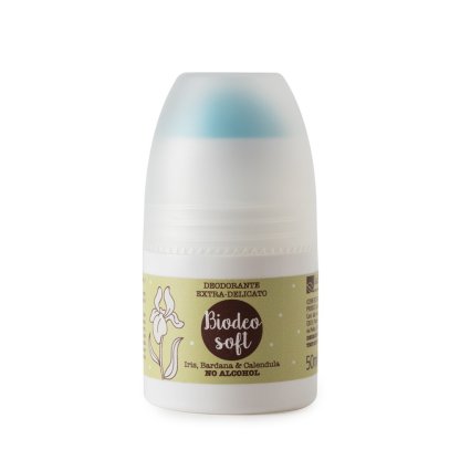 Deodorante pelli sensibili con Iris, Bardana e Calendula