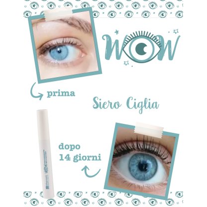 Test siero ciglia: foto prima e dopo l'utilizzo del siero
