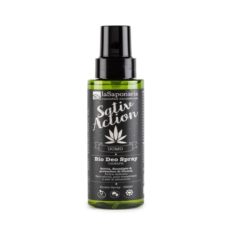 Deodorante con salvia, eucalipto e cicoria
