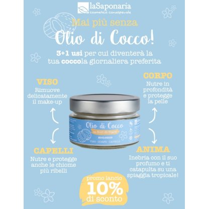 Olio di Cocco ai fiori di Tiarè biologico