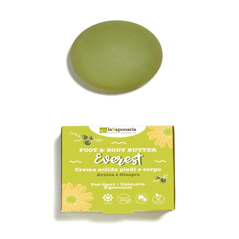 Crema solida piedi e corpo Everest