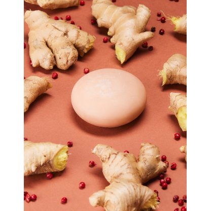 Crema solida a base di pepe rosa e zenzero