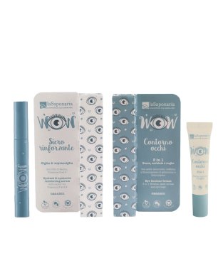 Kit sguardo: contorno occhi + siero ciglia & sopracciglia