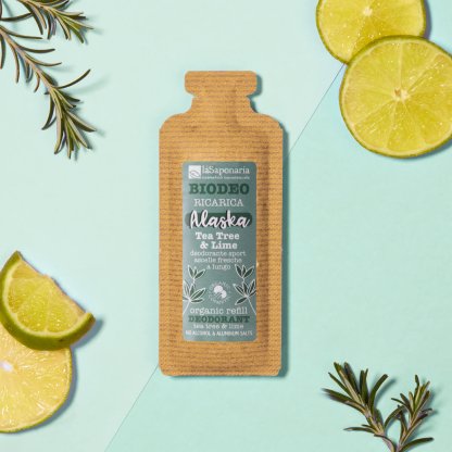Ricarica deodorante Lime, Tea Tree e Salvia