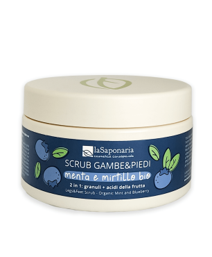 Scrub Gambe & Piedi - Menta & Mirtillo bio