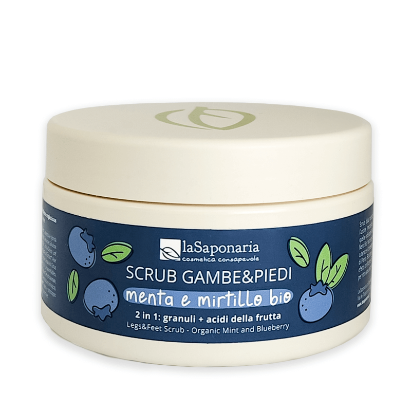 Scrub Gambe & Piedi - Menta & Mirtillo bio