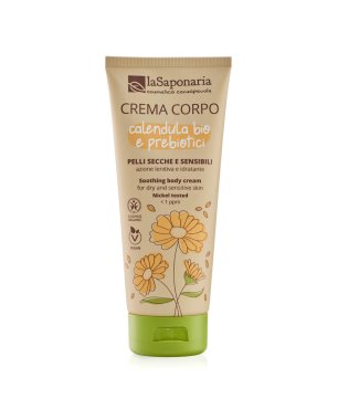 Crema Corpo Pelli secche e sensibili – Calendula Bio e Prebiotici