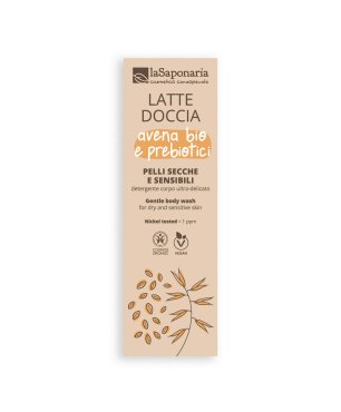 Campione Latte doccia pelli secche e sensibili - AVENA BIO E PREBIOTICI (7ml)
