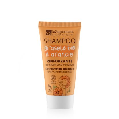 TRAVEL - Shampoo rinforzante - Girasole Bio e Arancio