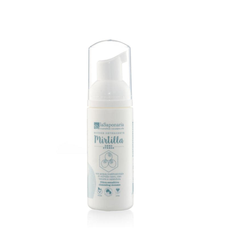 Travel-size Mousse Detergente Mirtilla