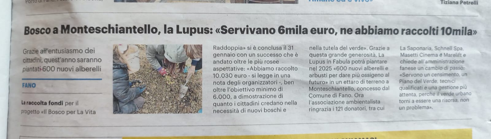 Lupus In Fabula Bosco A Fano 05 02 2025